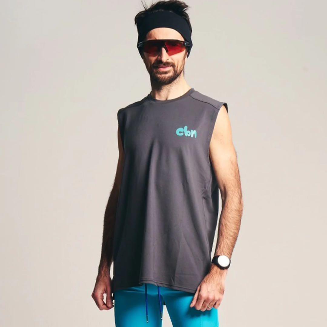 charbon running シャルボン 24SS ノースリーブTシャツ M