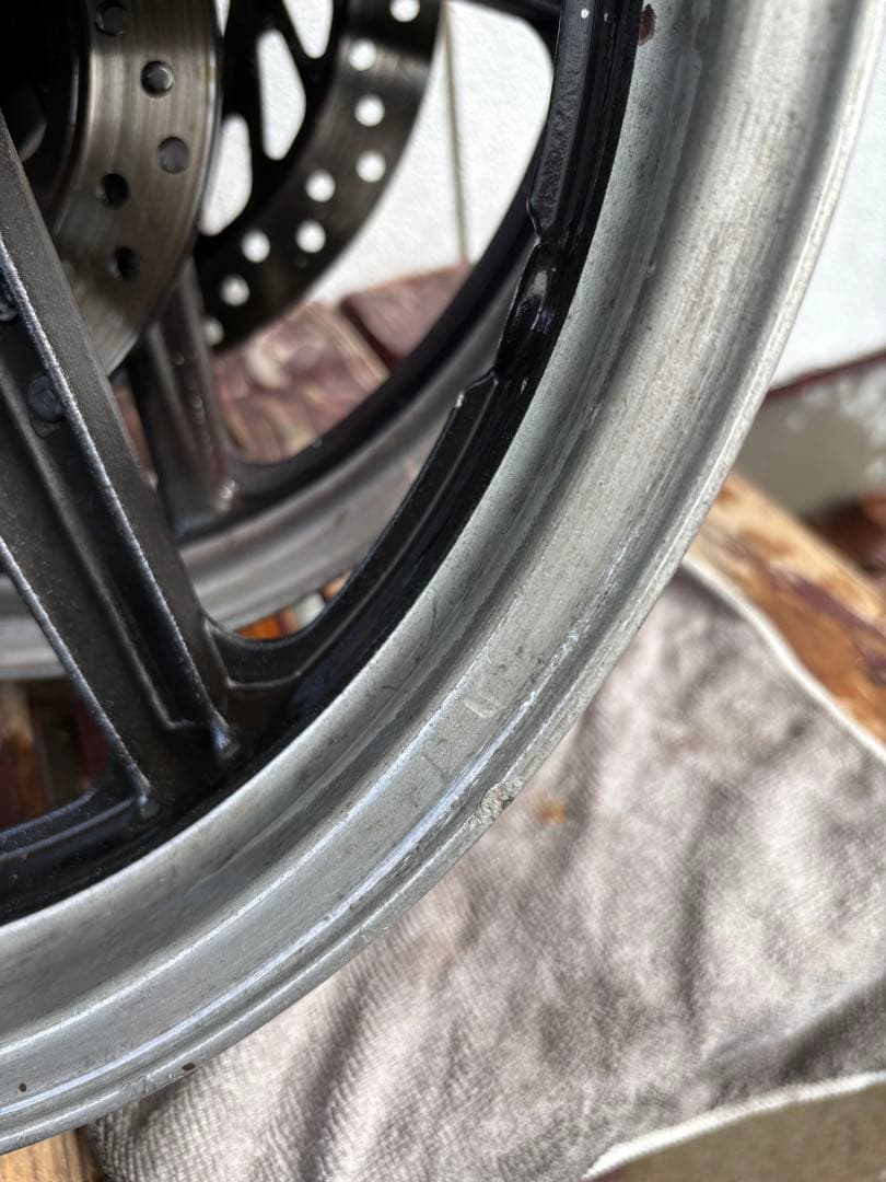 スカッパノンさま用 HONDA　ジェイド250 MC23　ホイールセット（前後）