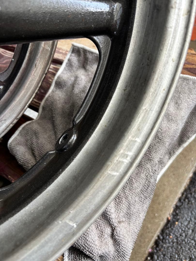 スカッパノンさま用 HONDA　ジェイド250 MC23　ホイールセット（前後）