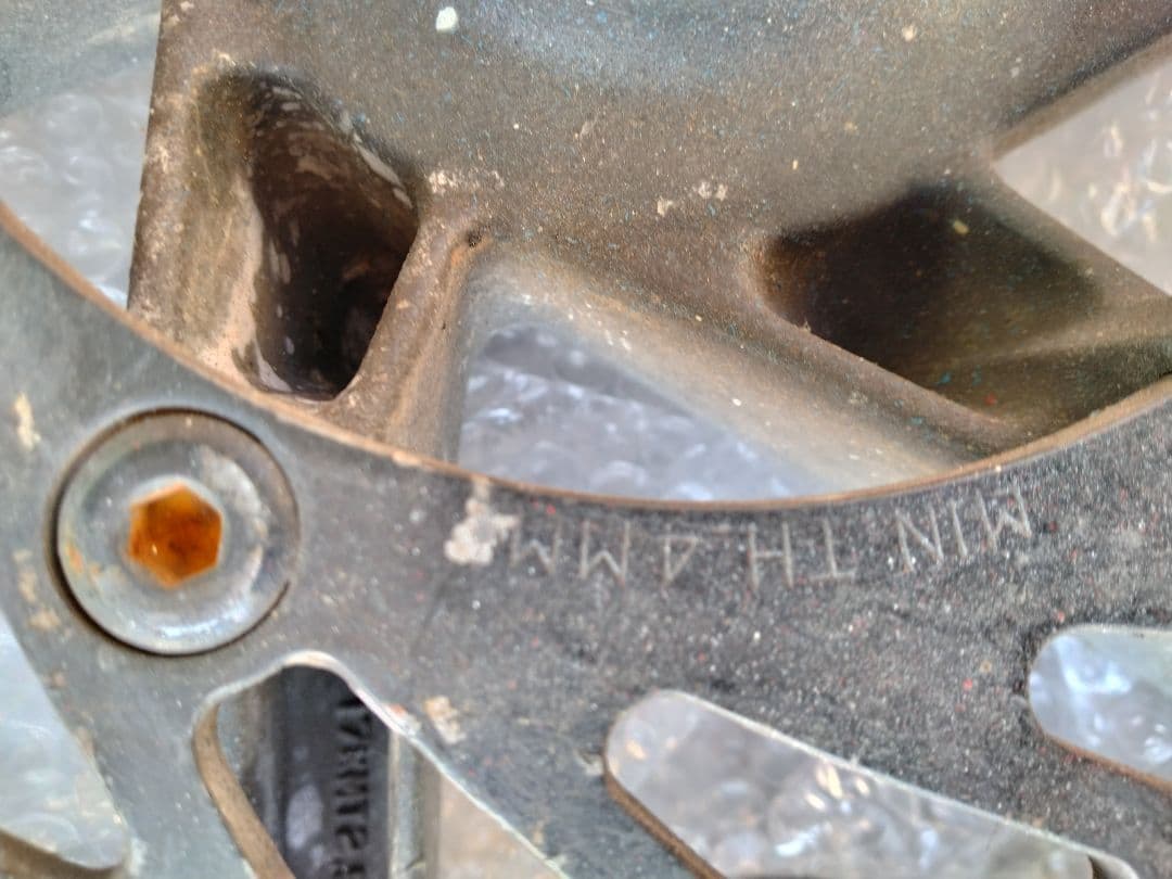 スカッパノンさま用 HONDA　ジェイド250 MC23　ホイールセット（前後）