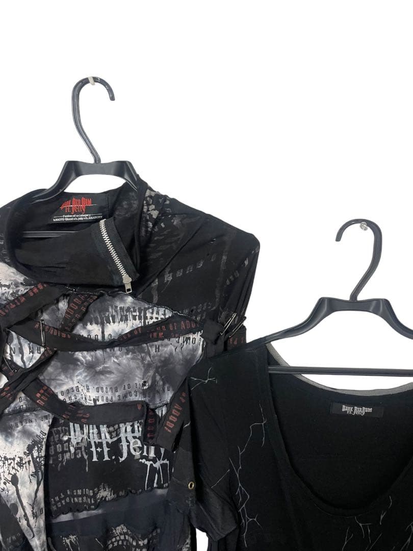 トップス h.naoto dark red rum