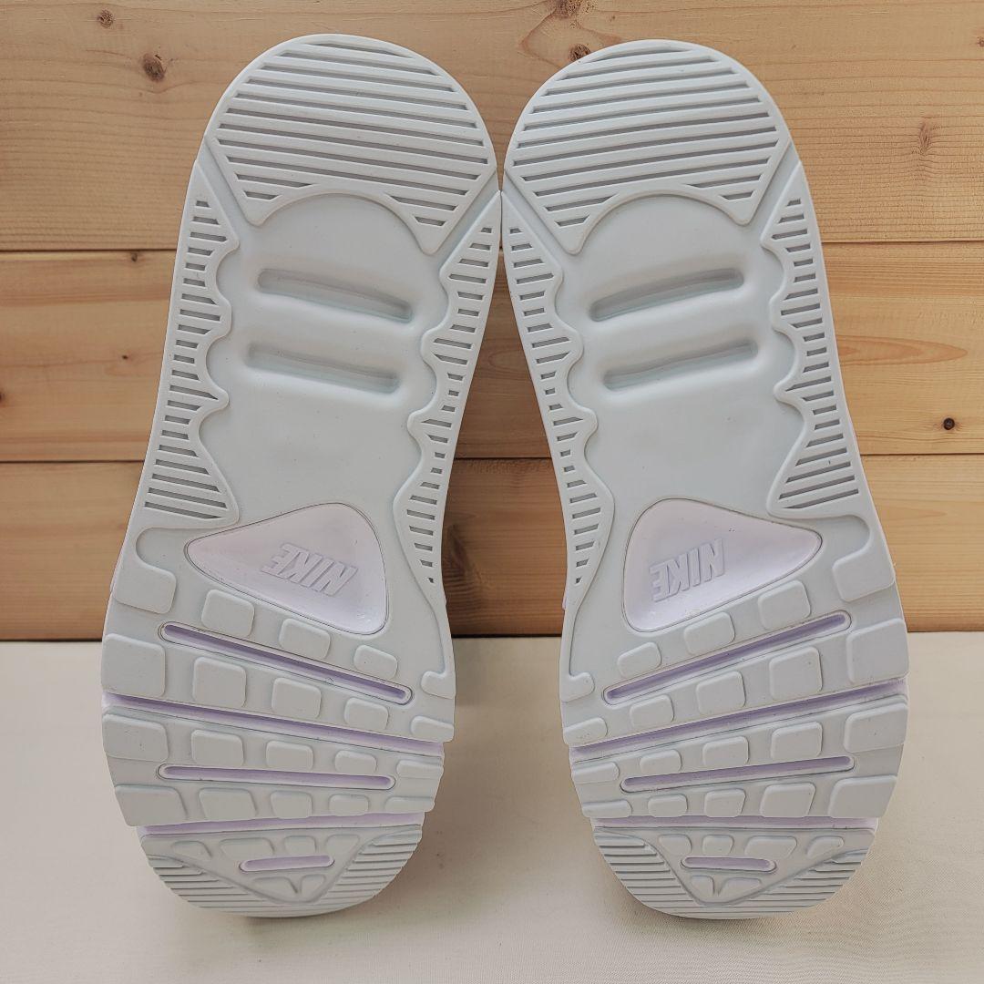 ナイキ ウィメンズ エアマックス90 ホワイト/ラベンダー 23.5cm