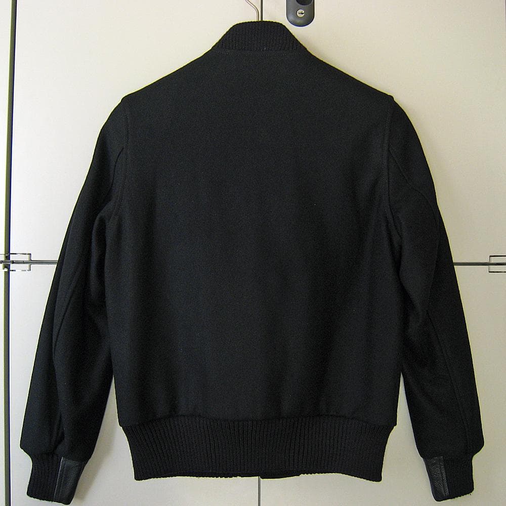 新品S Lee アワードジャケット スタジアムジャンバー スタジャン ブラック