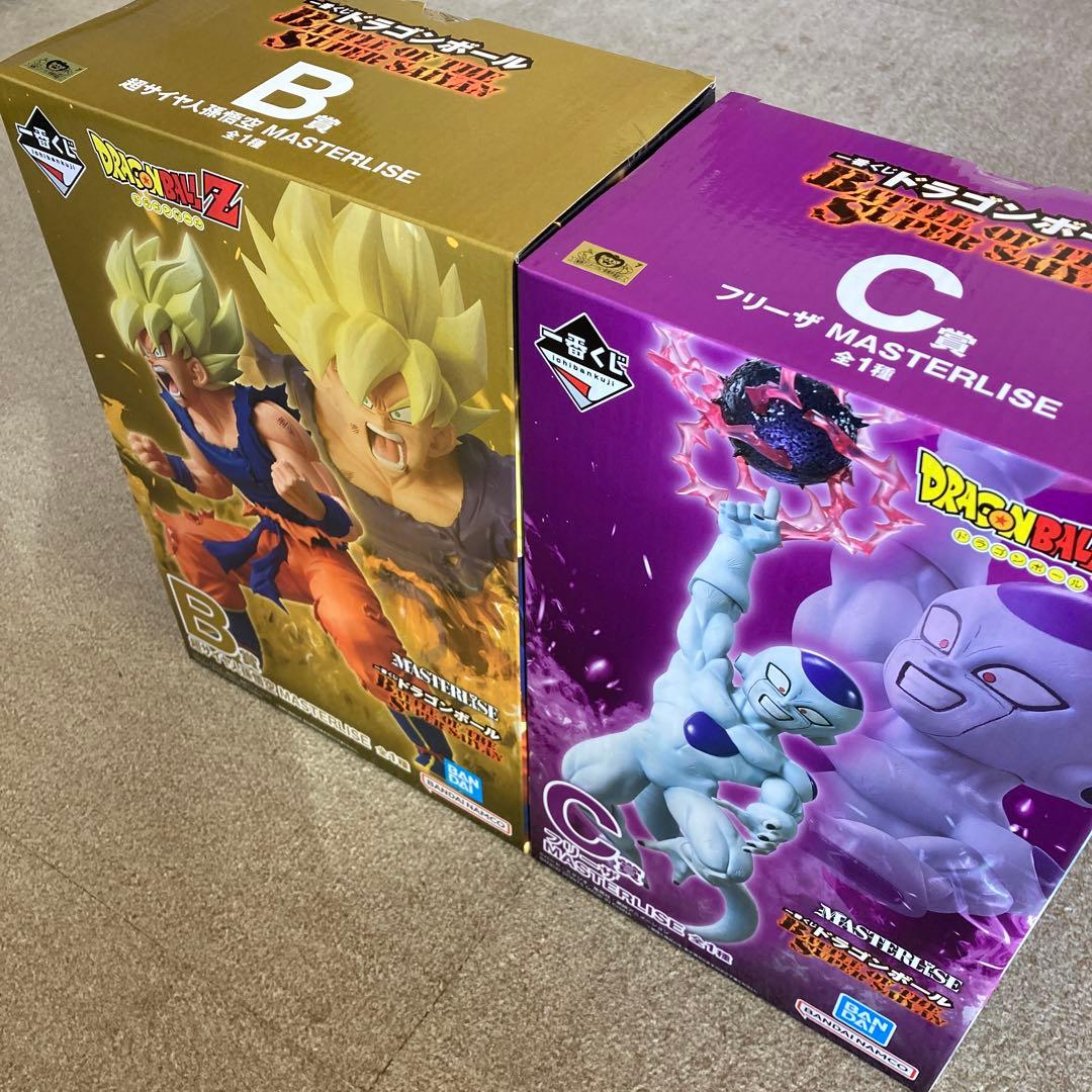 一番くじ　ドラゴンボールZ MASTERLISE フィギュアB賞C賞セット