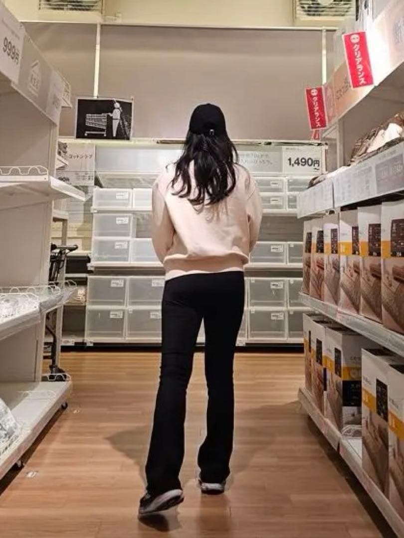 lululemon Groove ハイライズ フレアパンツ ブラック 6M 美品