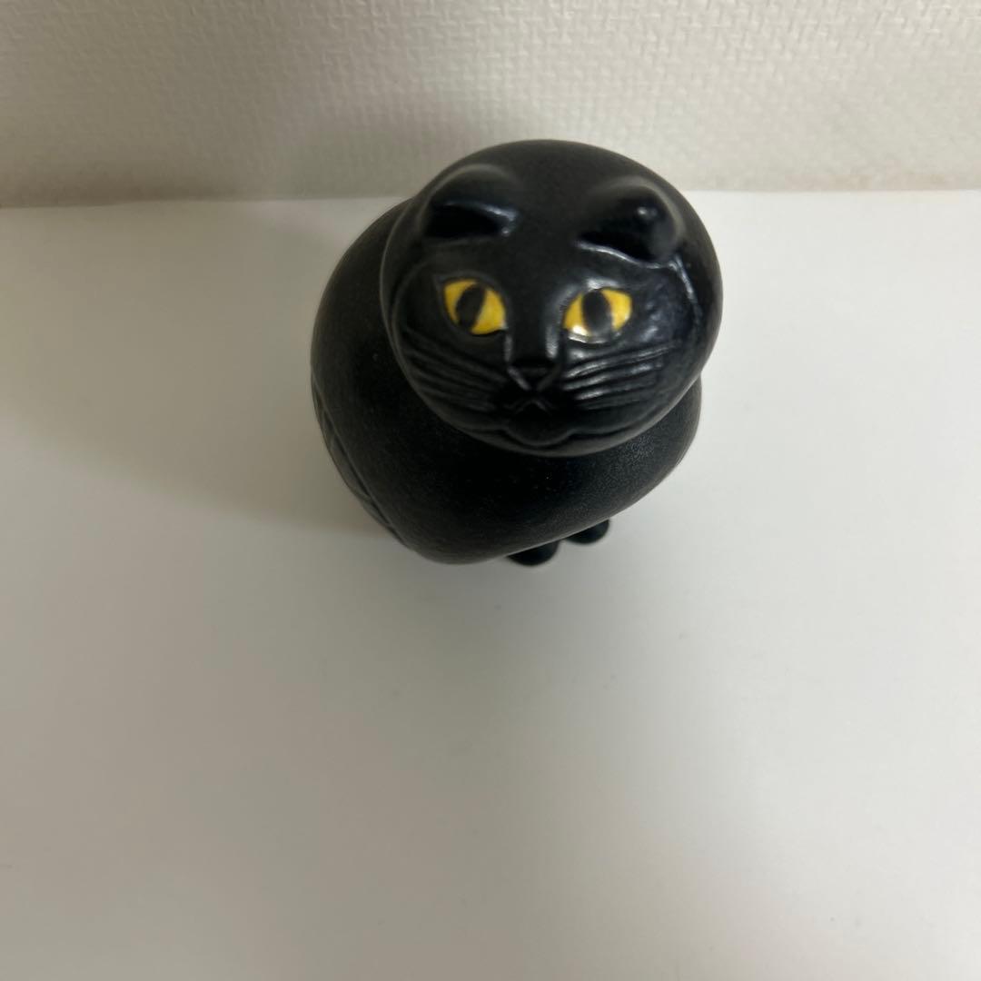リサラーソン　ミア　オールブラック　黒猫　置物　オブジェ
