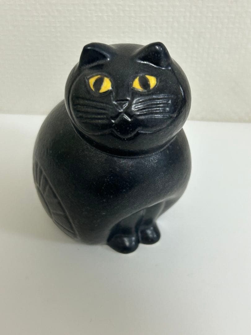 リサラーソン　ミア　オールブラック　黒猫　置物　オブジェ