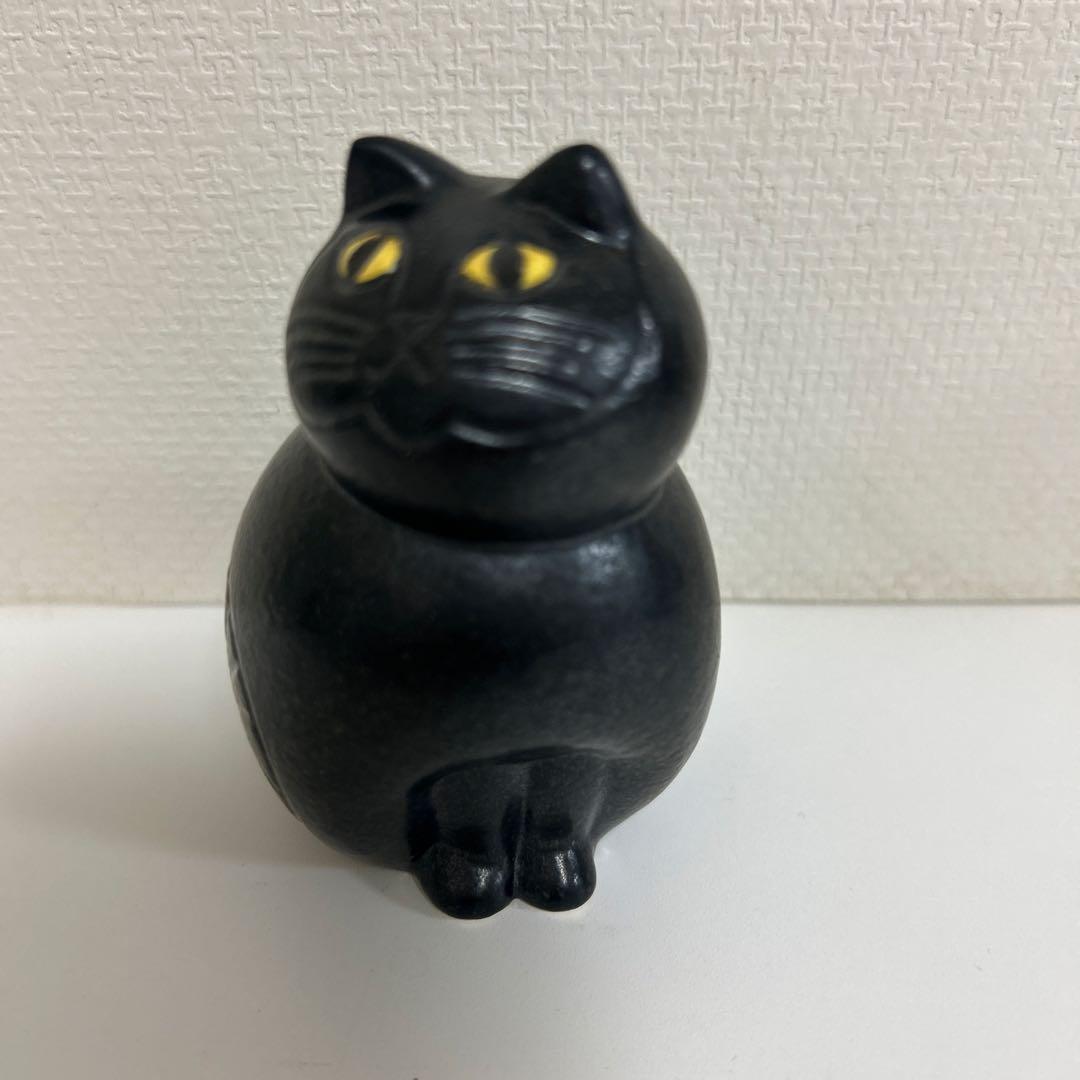 リサラーソン　ミア　オールブラック　黒猫　置物　オブジェ