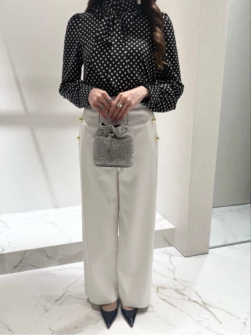 アルアバイル　ルルウィルビー デニムライクマリンパンツ