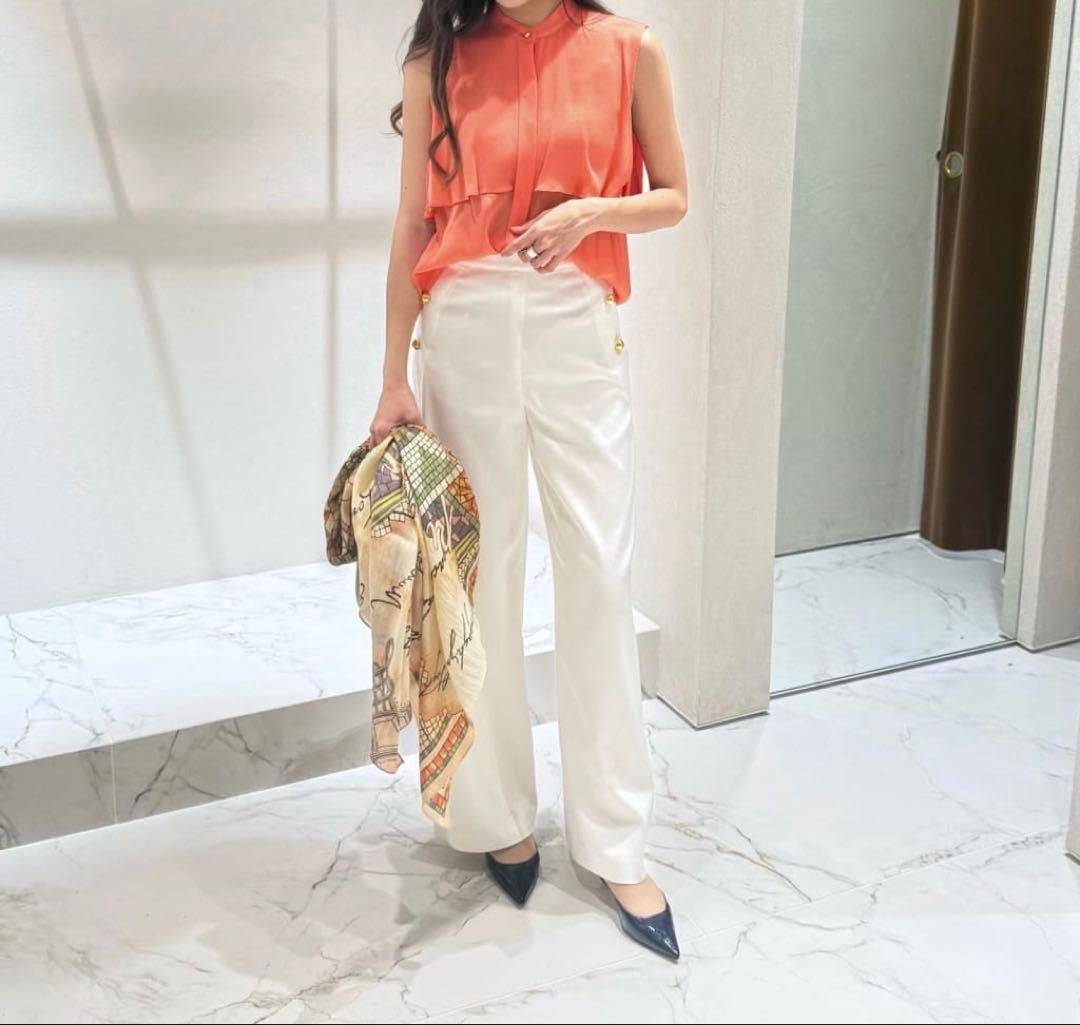 アルアバイル　ルルウィルビー デニムライクマリンパンツ