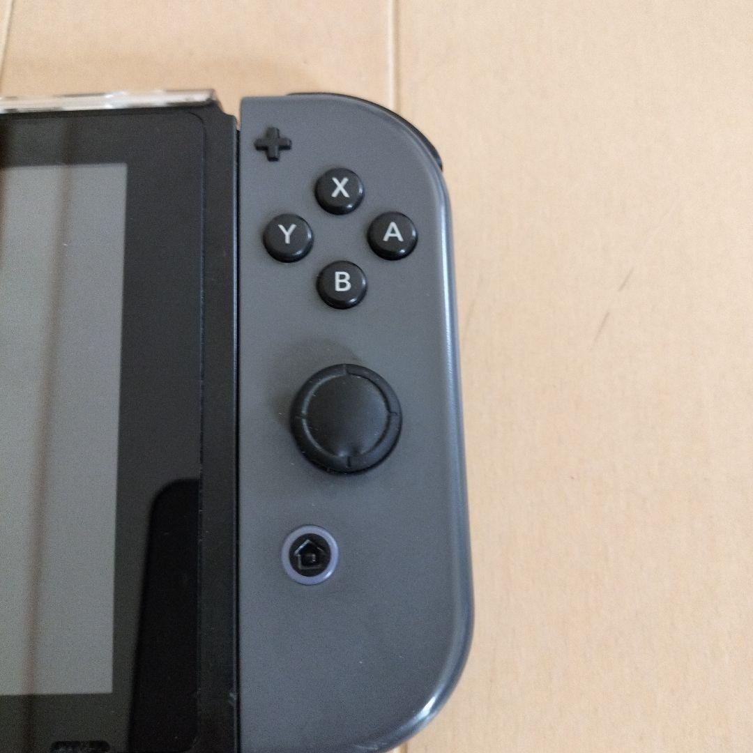 任天堂スウィッチ本体グレー（ジャンク品）＋ケース　付属品　充電器　HDMI