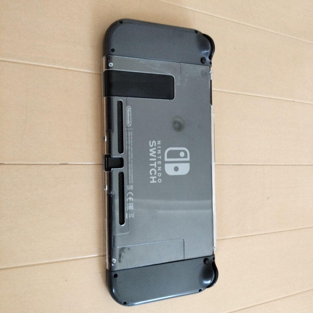任天堂スウィッチ本体グレー（ジャンク品）＋ケース　付属品　充電器　HDMI