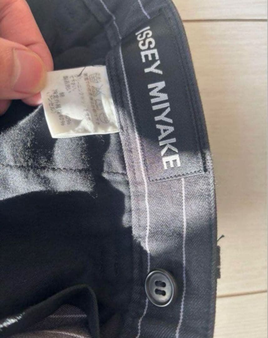 ISSEY MIYAKE ストライプスラックス