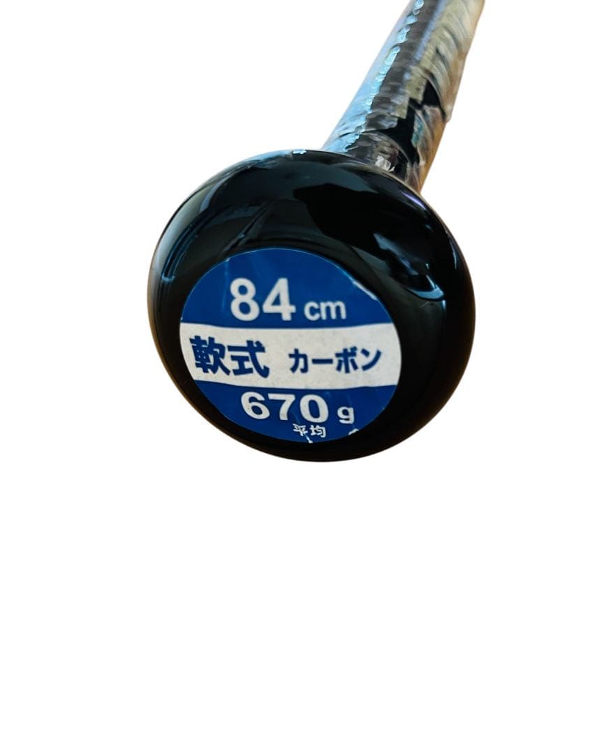 新品　ZETT 一般軟式用 野球バット ブラックキャノンV1 84cm 670g