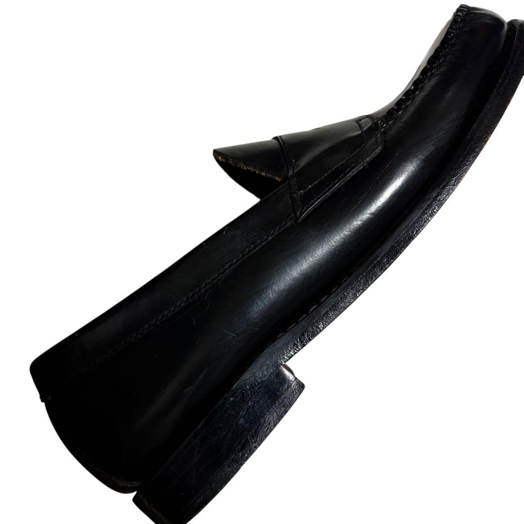 美品GHBass Weejuns Logan ローファー ブラッ