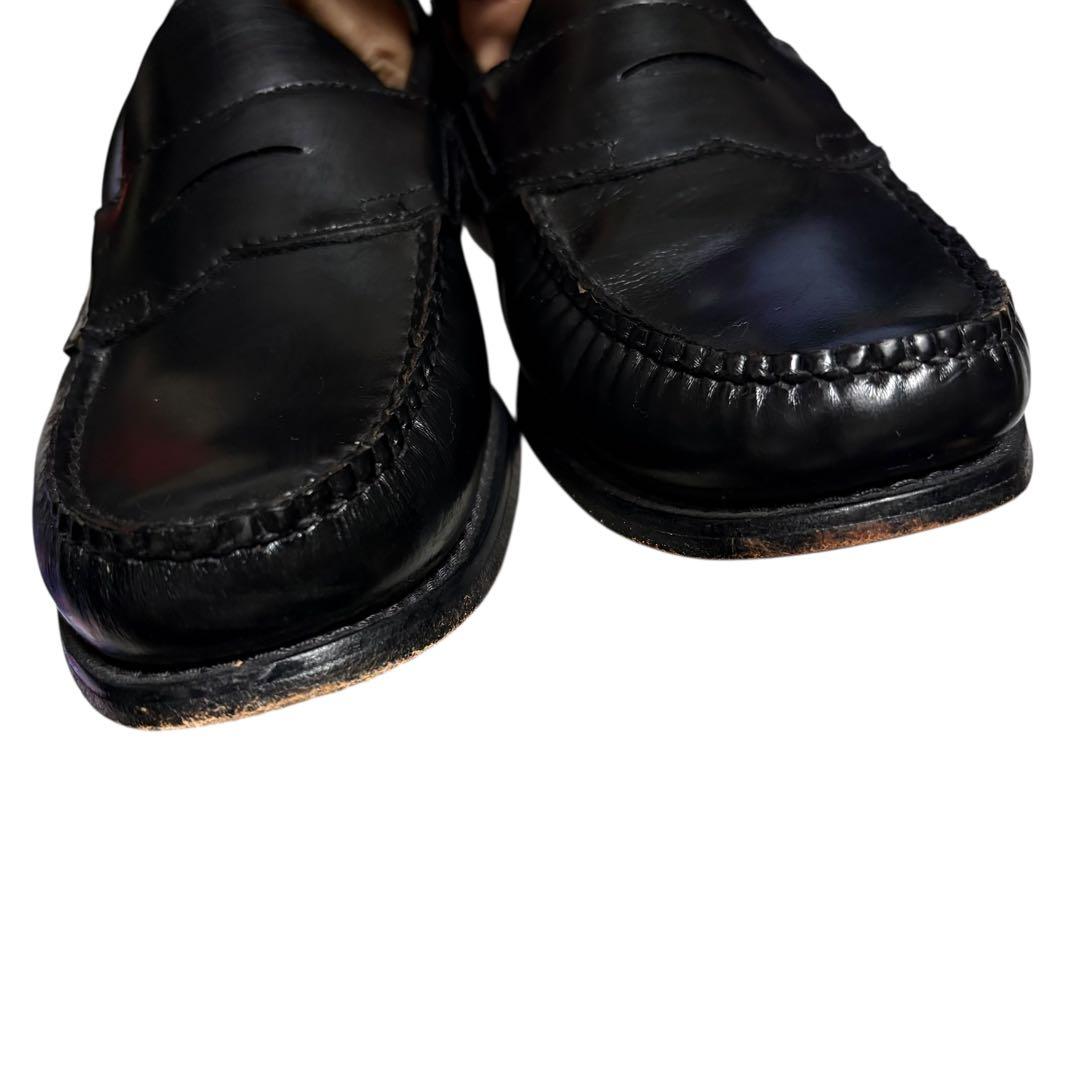 美品GHBass Weejuns Logan ローファー ブラッ