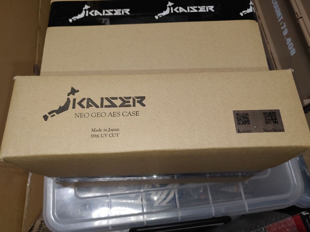 単品 新品 ネオジオ用 UVカット カイザーケース NEOGEO SNK
