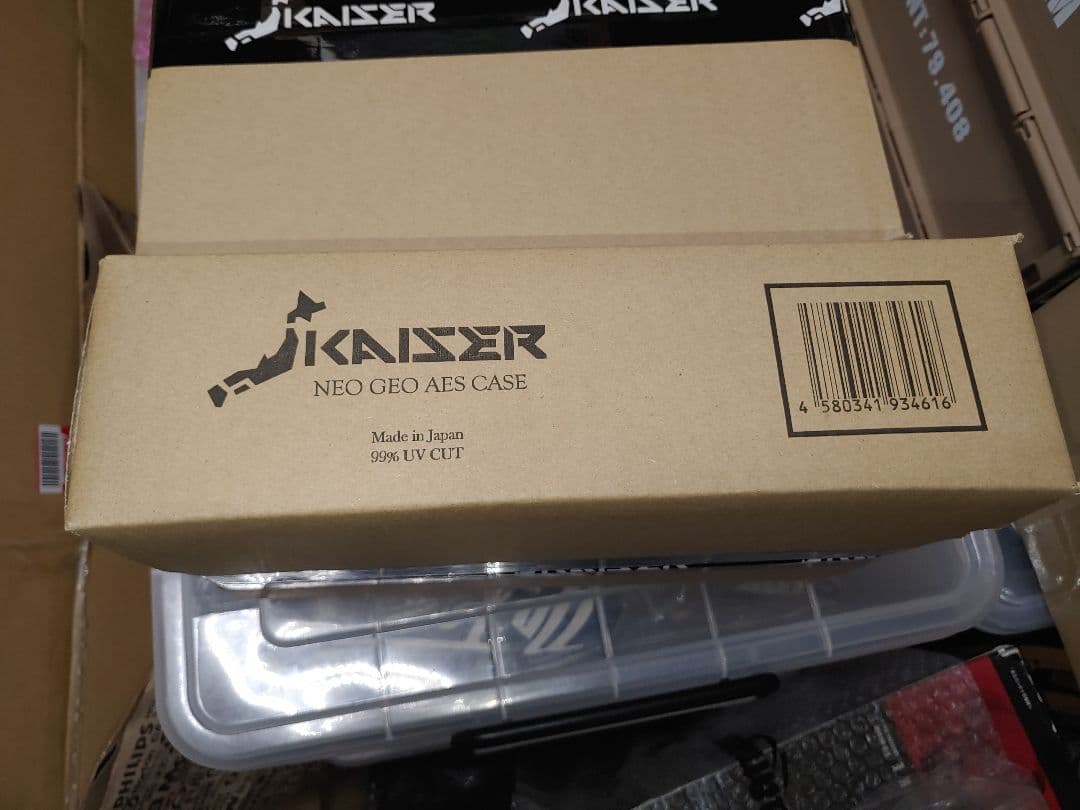 単品 新品 ネオジオ用 UVカット カイザーケース NEOGEO SNK