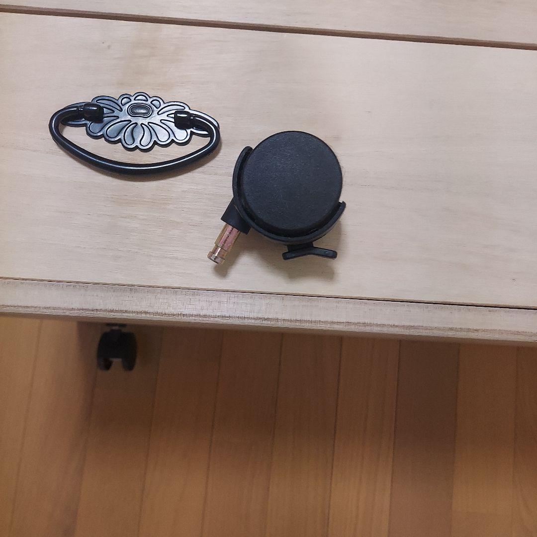 AN.K 桐箪笥、着物、和小物、収納 4段キャスター付き