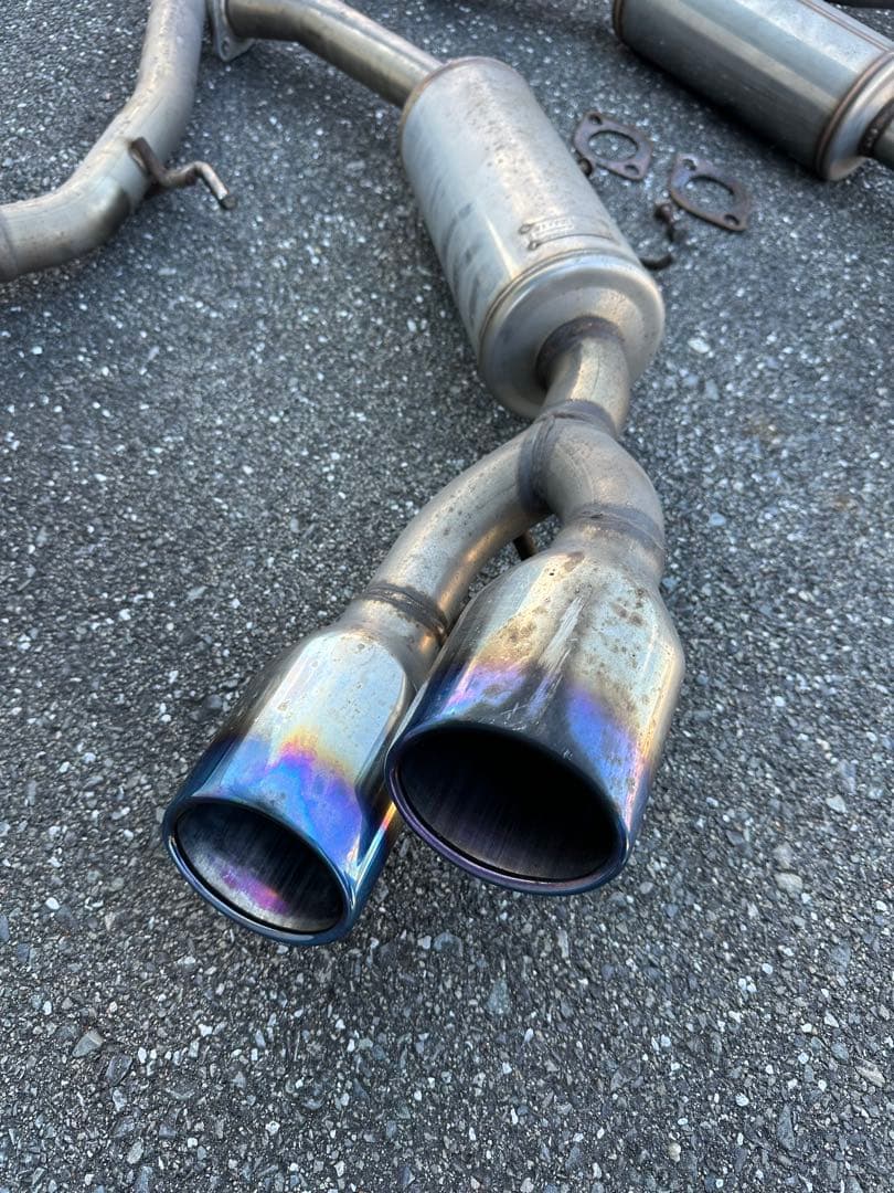 D.Wカムリ 70 BLITZ 4本出し　チタンマフラー