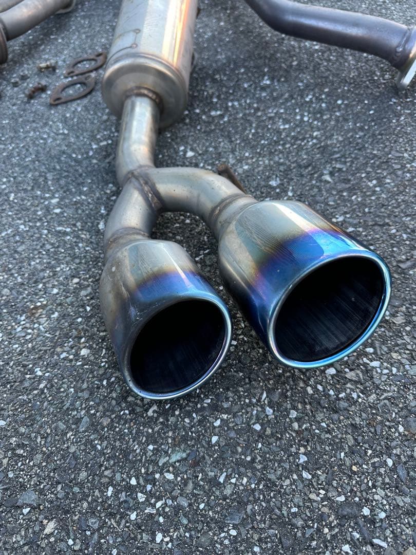 D.Wカムリ 70 BLITZ 4本出し　チタンマフラー