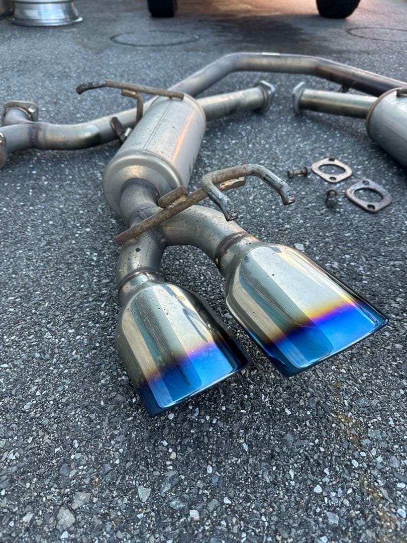 D.Wカムリ 70 BLITZ 4本出し　チタンマフラー