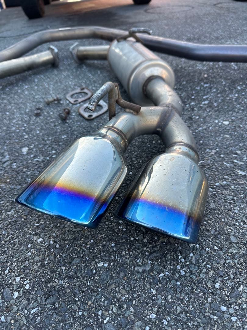 D.Wカムリ 70 BLITZ 4本出し　チタンマフラー