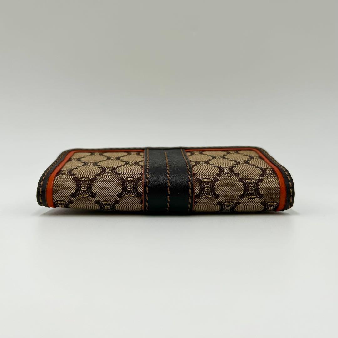 極美品 ＊ CELINE セリーヌ マカダム キャンバス 6連キーケース