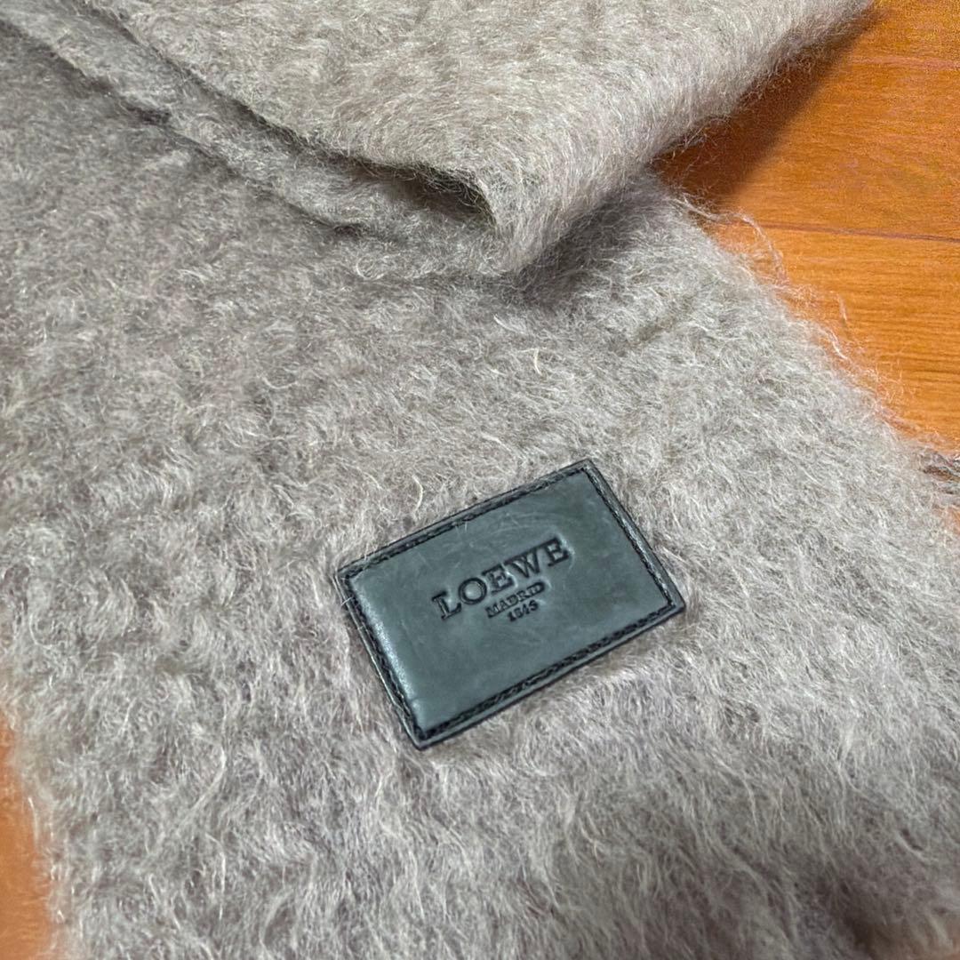 LOEWE モヘアマフラー