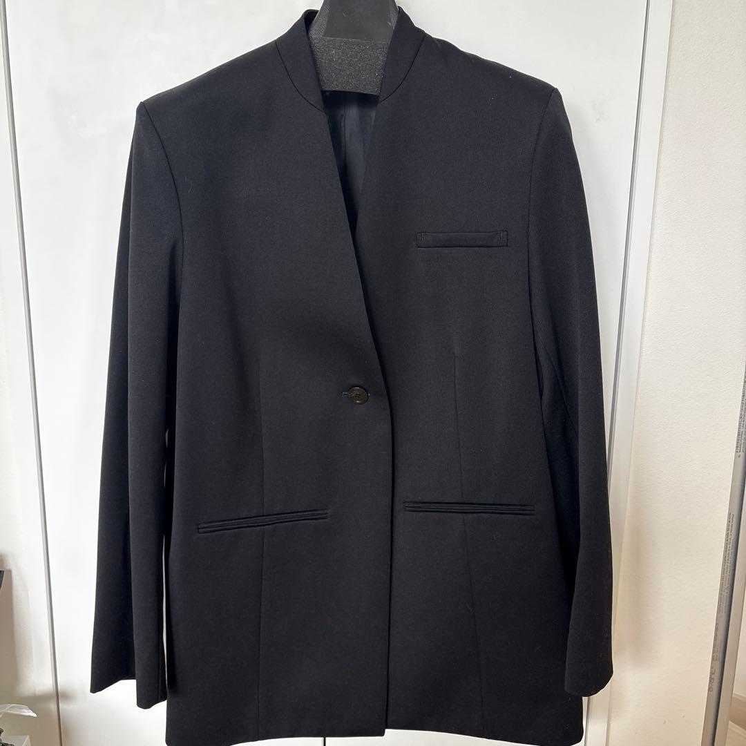 ジャケット・アウター digne collarless jacket Vol.4 - black