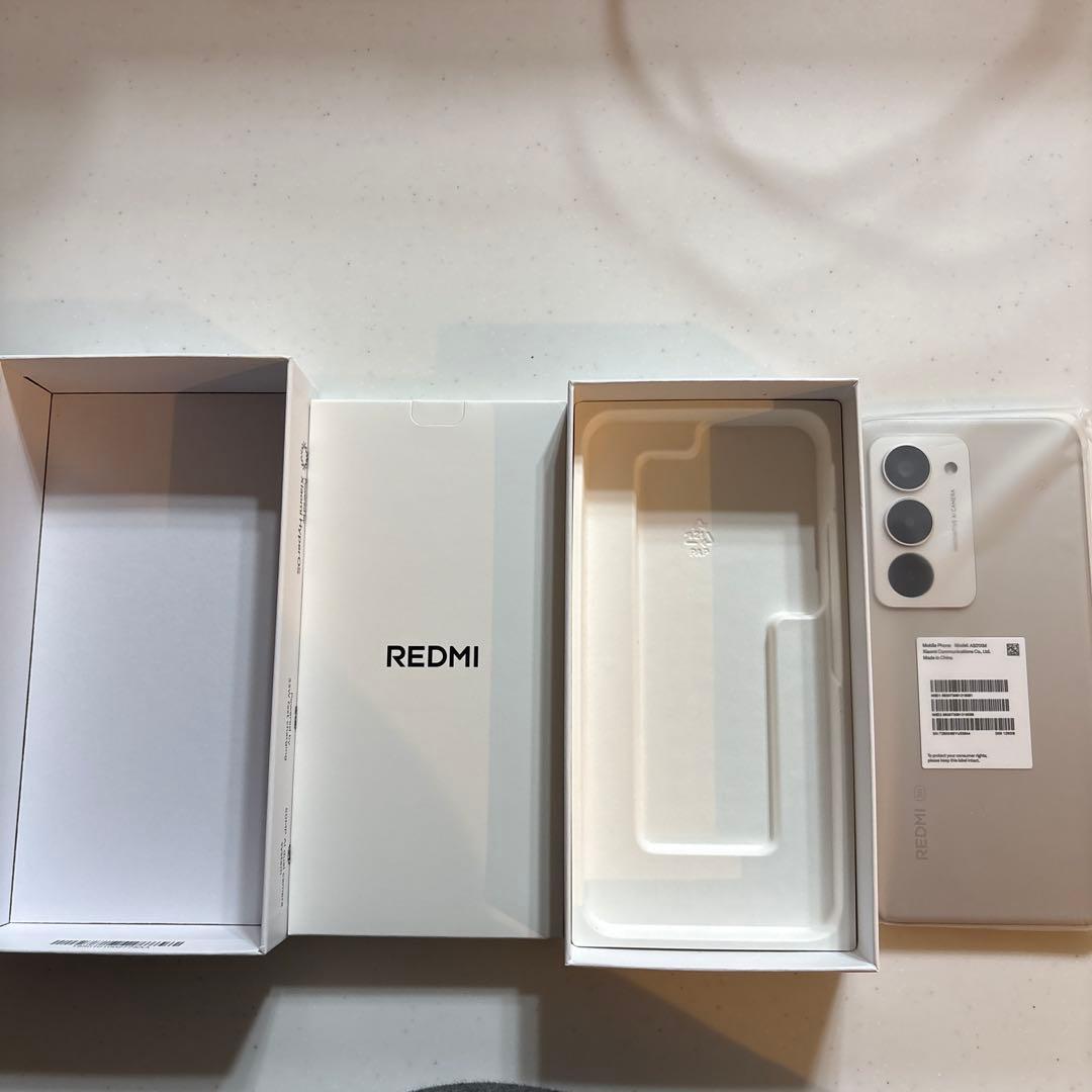 未使用 REDMI 15 5G スマホ チタングレー4GB/128GB