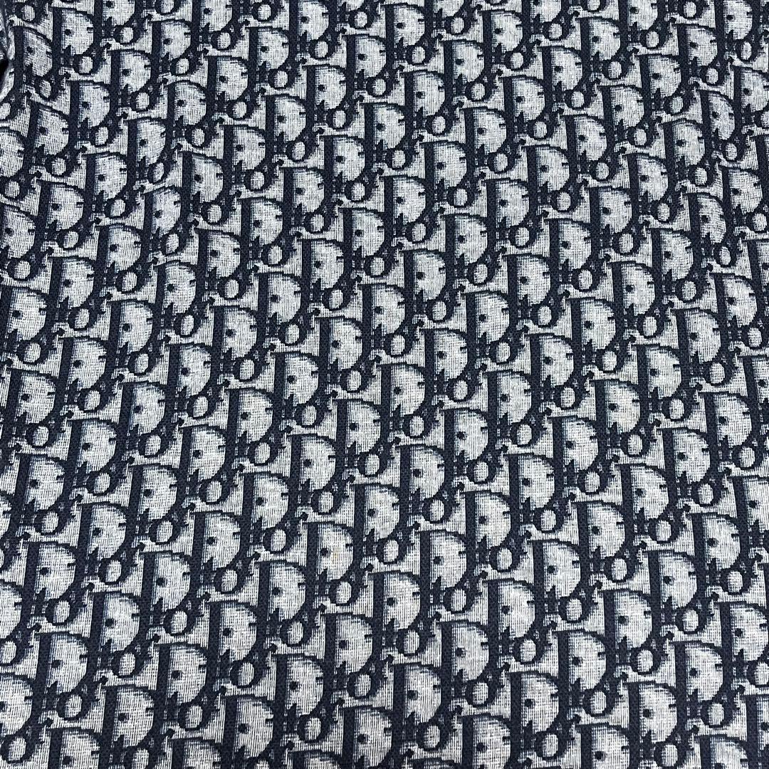 クリスチャンディオール　カットソー　トップス　トロッター　総柄　ブルー