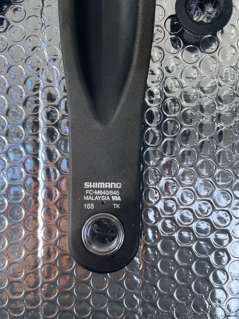 最終値下げ　Shimano ZEE FC-M640 クランクセット 165mm