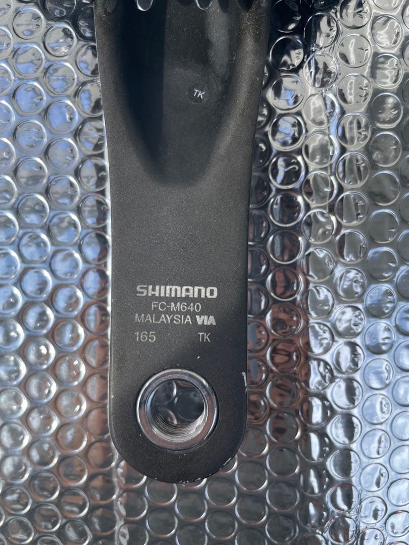 最終値下げ　Shimano ZEE FC-M640 クランクセット 165mm