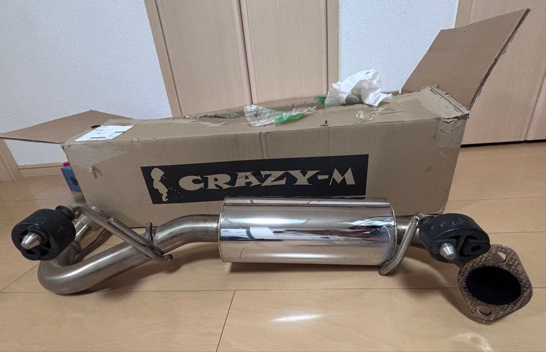 【ZERO HOUSE】【CRAZY-M】 スズキ ジムニー JB64 マフラー