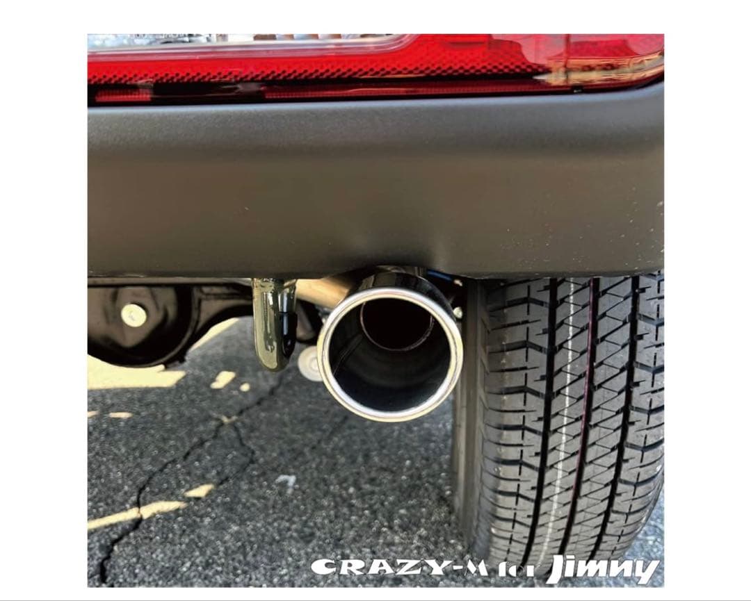 【ZERO HOUSE】【CRAZY-M】 スズキ ジムニー JB64 マフラー