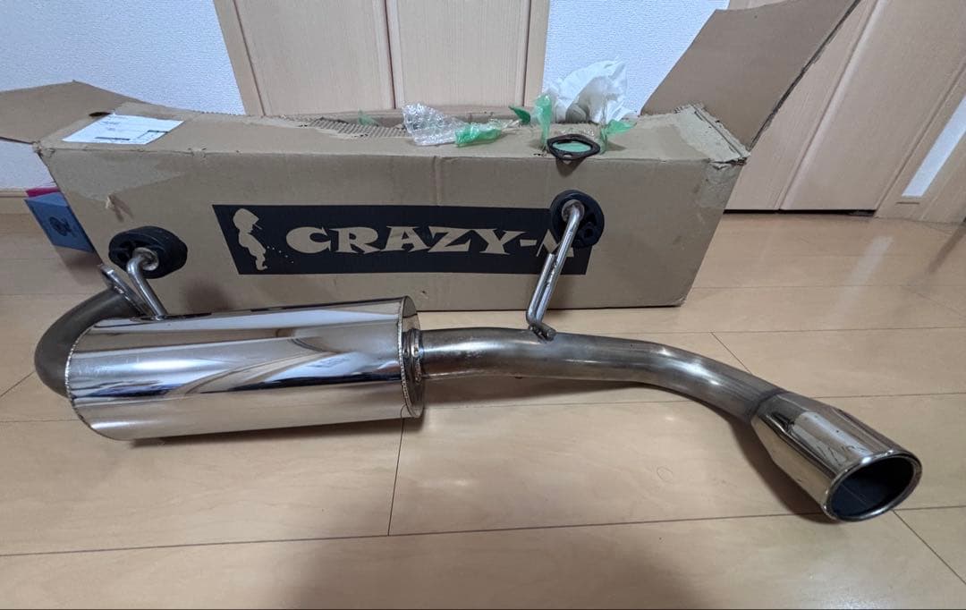【ZERO HOUSE】【CRAZY-M】 スズキ ジムニー JB64 マフラー