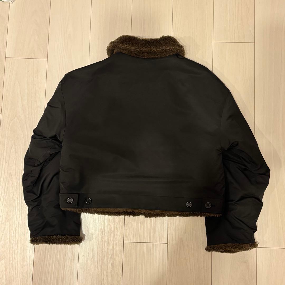 amomento リバーシブル　ジャケット　ブルゾン