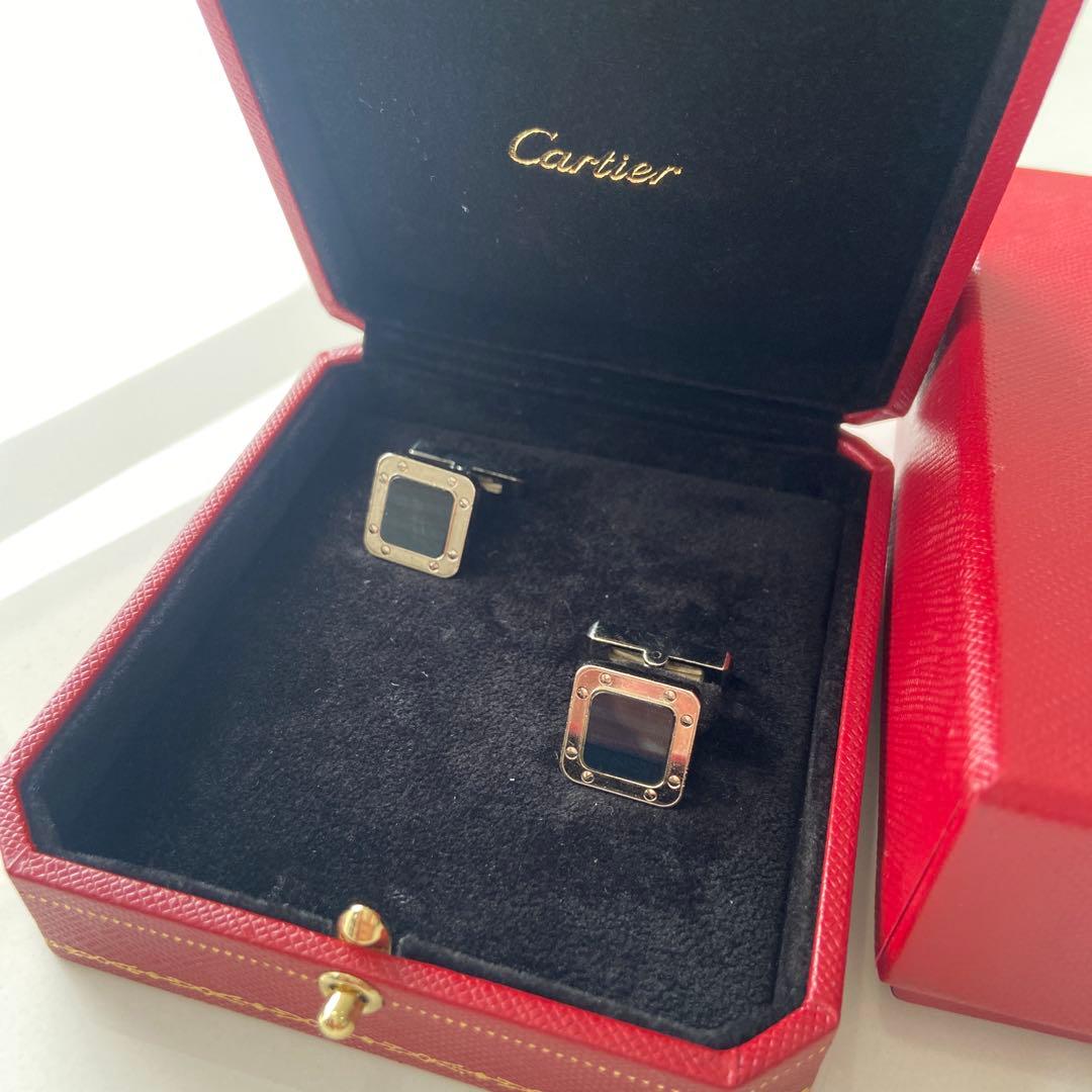 Cartier シルバー カフリンクス
