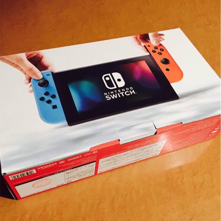 7月24日購入 Nintendo switch 新品未使用 1年間保証付