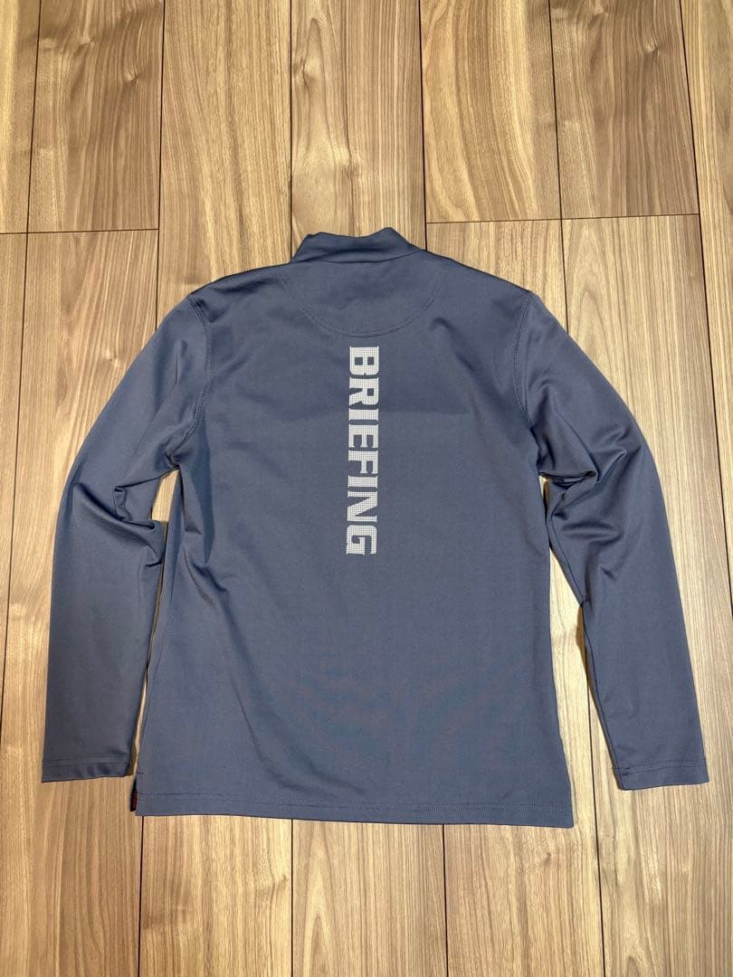 BRIEFING ハイネック長袖シャツ