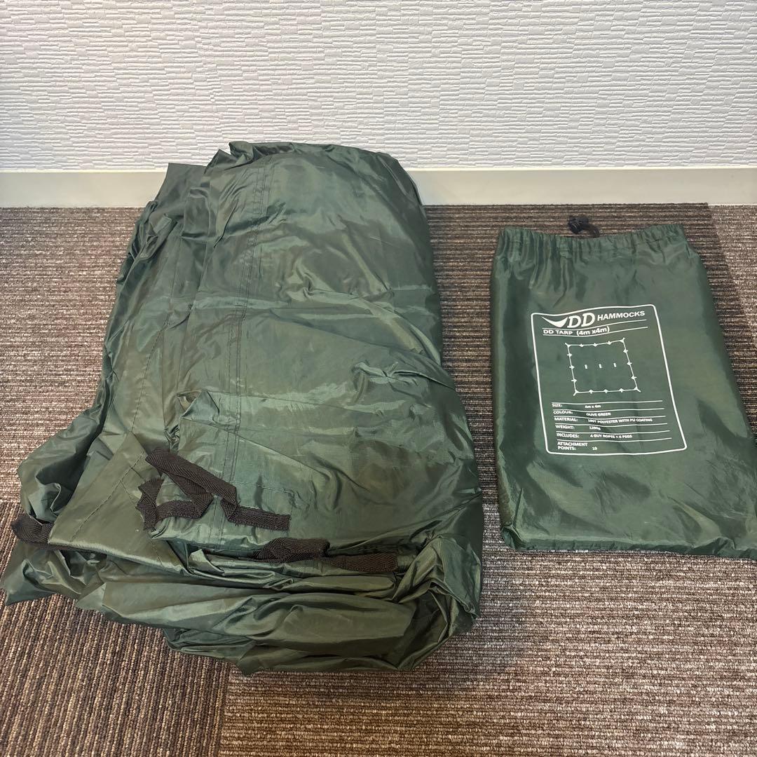 DDタープ 4x4 DD Tarp OLIVEGREEN
