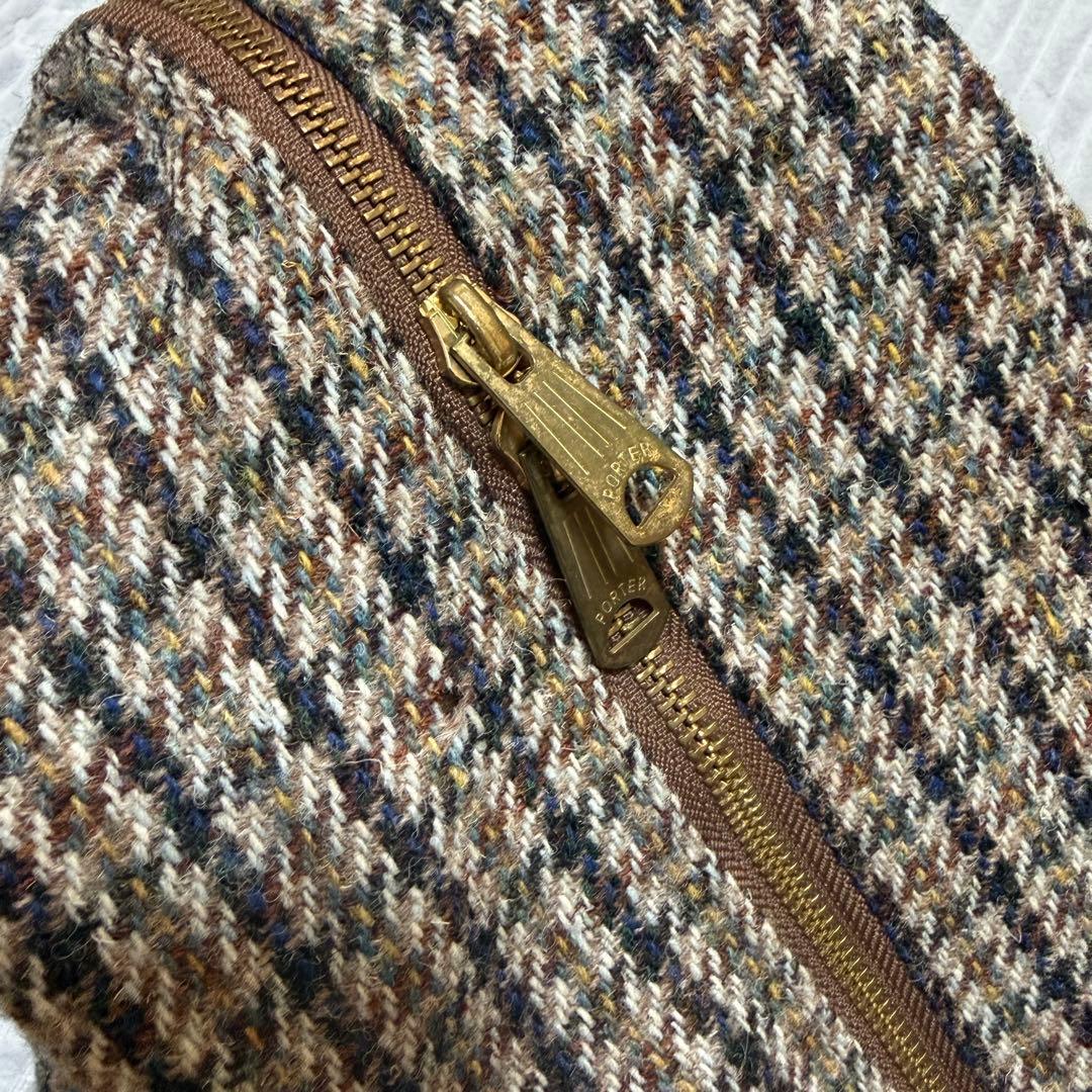 PORTER×BEAMS×Harris Tweed ボストンバッグ