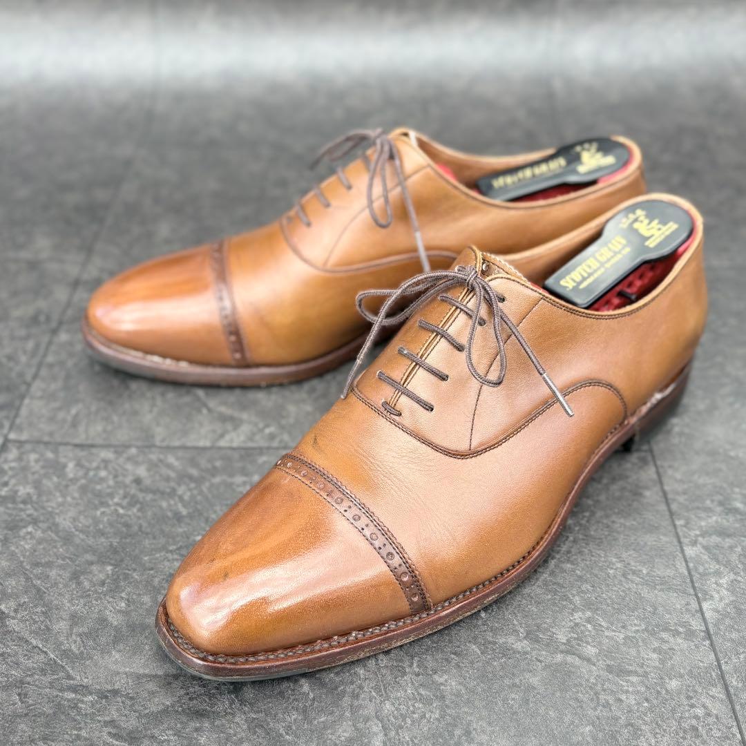 名門《Scotch Grain》248内羽根クォーターブローグ【ブローデンⅡ】