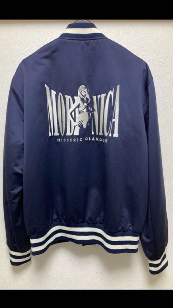 ヒステリックグラマー　ナイロンジャケット　ネイビー　Mサイズ