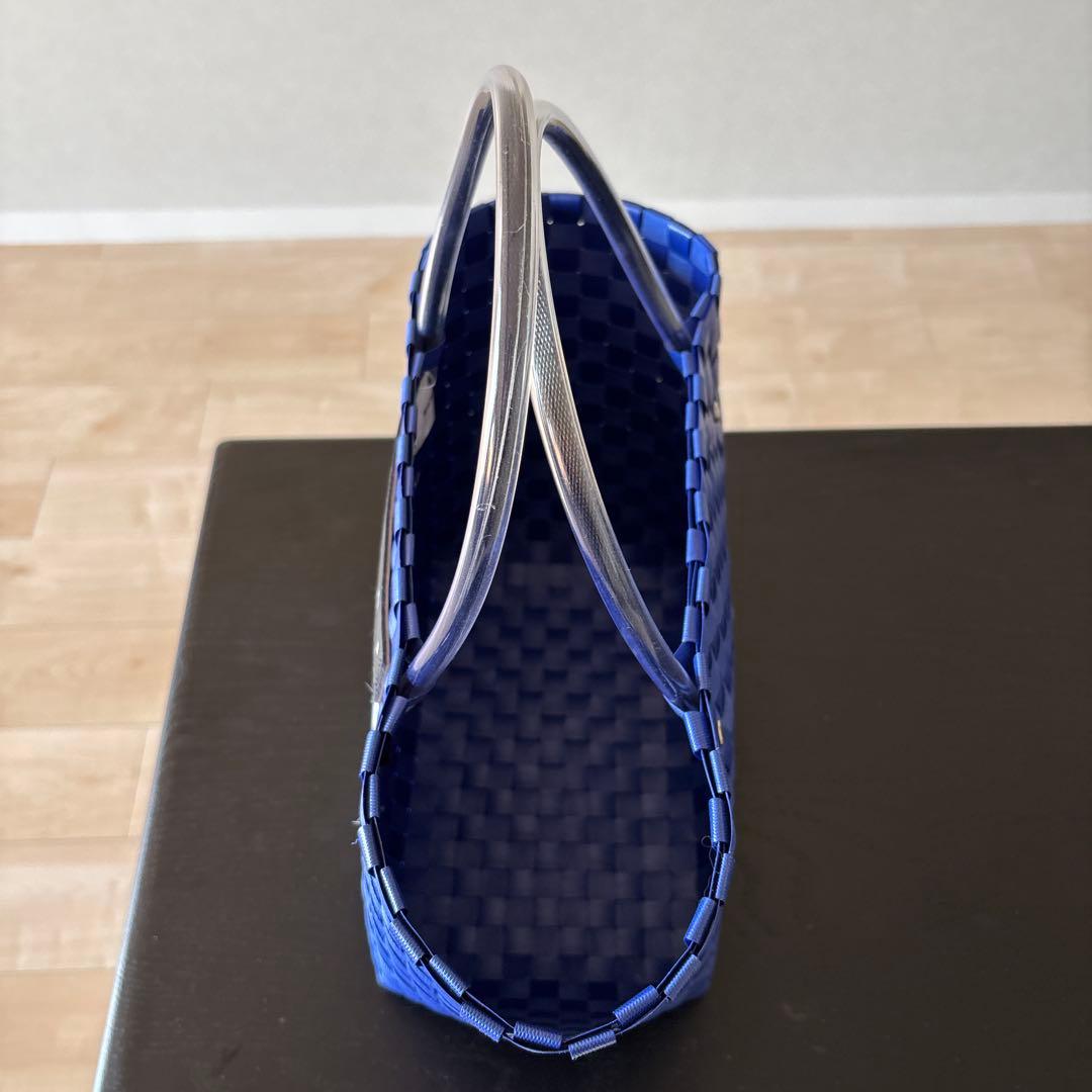 マルニ marni ❗️カゴバック　犬モチーフ❗️保存袋あり❗️ブルー