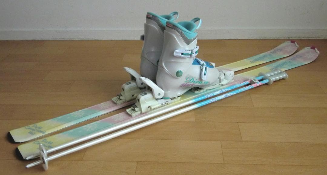 ■■12月・1月限定■送料無料■ジュニアスキーセット■板140靴24■WAX■■