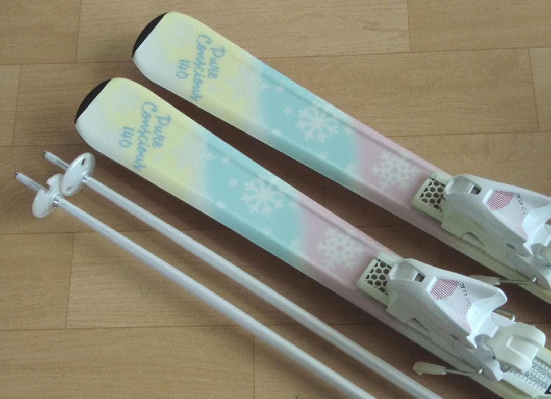 ■■12月・1月限定■送料無料■ジュニアスキーセット■板140靴24■WAX■■