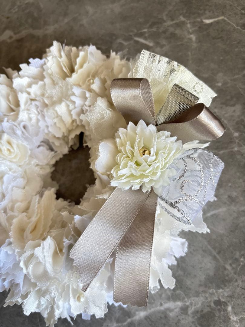 【香香様オーダー品】ハンドメイド　ファブリックリース　5点