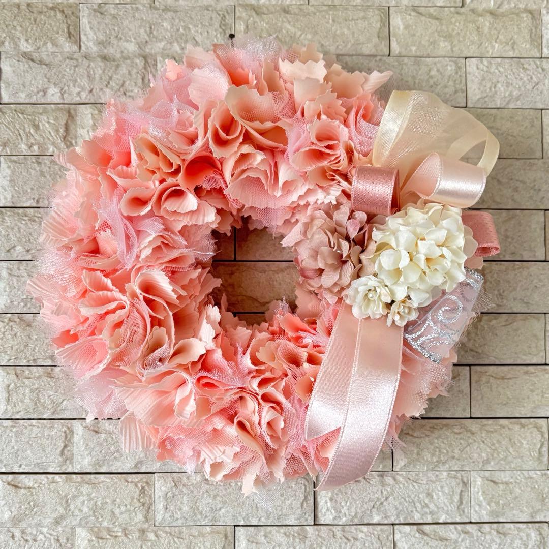 【香香様オーダー品】ハンドメイド　ファブリックリース　5点